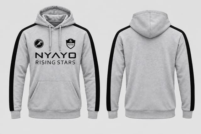 Grey Nyayo Rising Stars Hoodie
